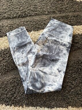 lululemon athletica Gray Marble Leggings